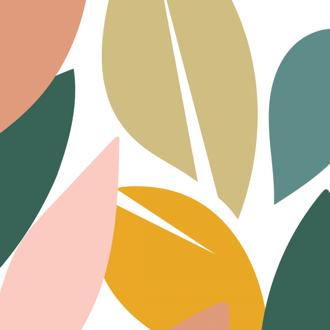 Link to Instagram - cutout leaf shapes in autumnal colours